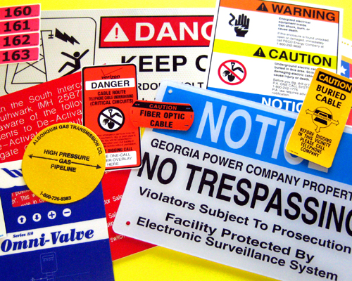 Custom Printed Safety Labels