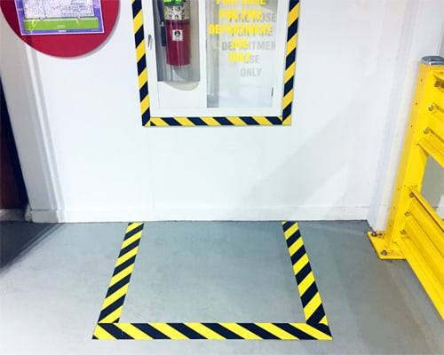 Site Safety Aisle Tape