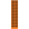 A rectangular voltage marker reading, "Three Phase", 18 times, in Black letters on an Orange background.