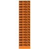 A rectangular voltage marker reading, "440 Volts", 18 times, in Black letters on an Orange background.